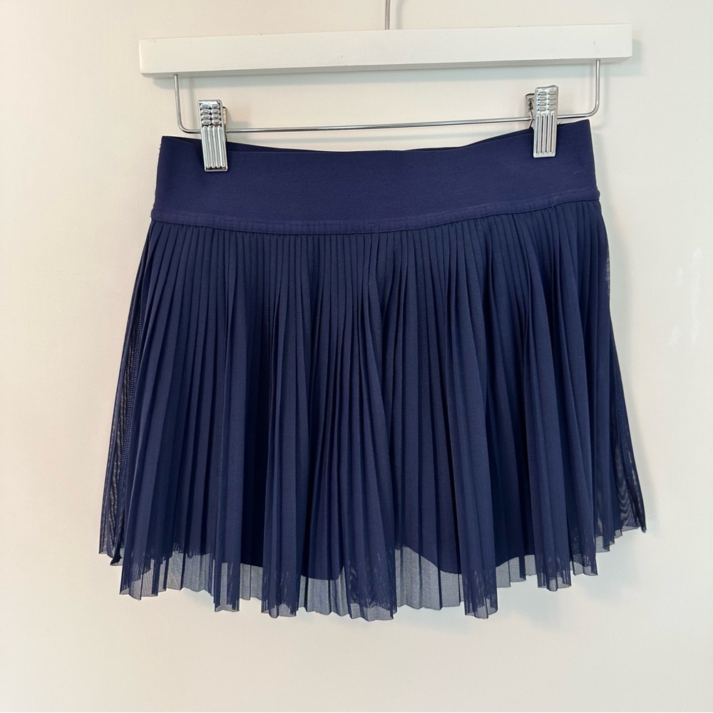 lululemon Varsity Pleated Tennis Skirt | 4 | Mid-Rise | True Navy | Skort